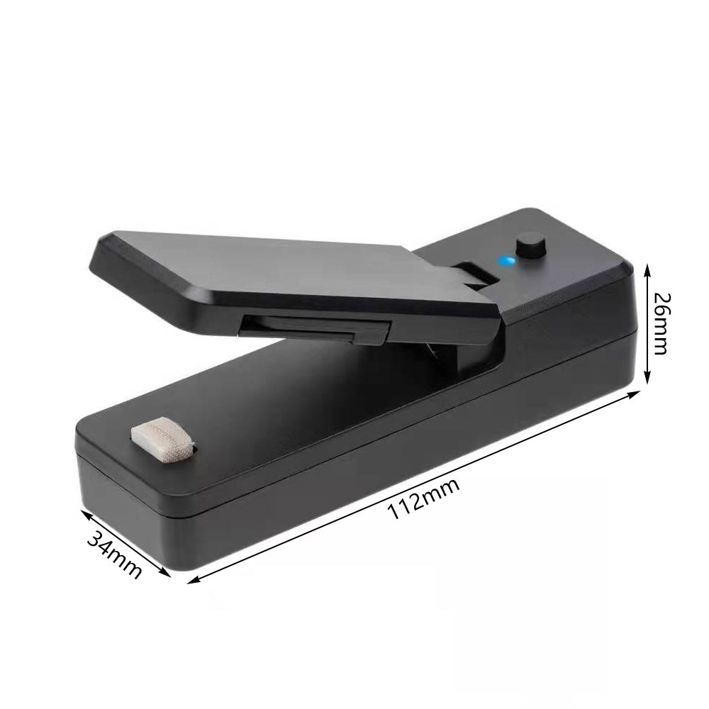 Rechargeable Plastic Package Sealer, Mini Close Bags Portable Sealing Machine, Heat Thermal Bag Sealer, Storage Food, Kitchen