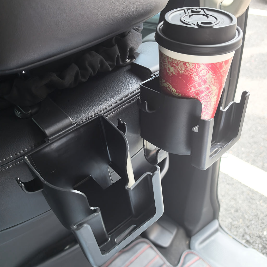 1Pc The multi-functional car seat back organizer is suitable for most vehicle models.