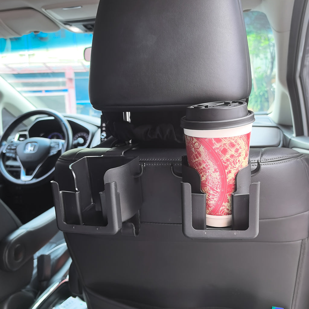 1Pc The multi-functional car seat back organizer is suitable for most vehicle models.