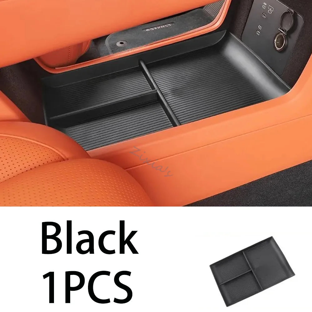 For Exeed RX Omoda C9 9 2024~2026 2025 Center Console Storage Box Lower Storage Interior Storage Organization Protect Accessorie