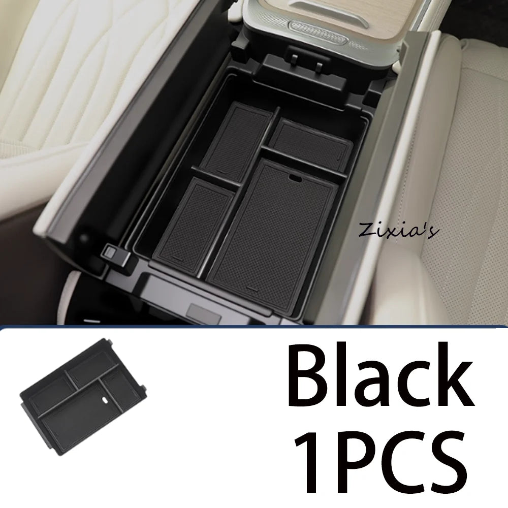 For Exeed RX Omoda C9 9 2024~2026 2025 Center Console Storage Box Lower Storage Interior Storage Organization Protect Accessorie