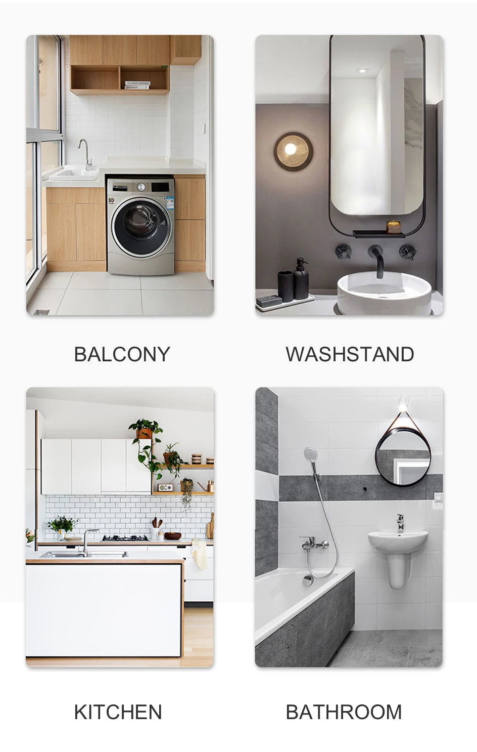 VGX Bathroom Shelf Shower Trangle Shelfes Corner Storage Rack Wall Mounted Shelves Stainless Steel Basket Kitchen Accessories