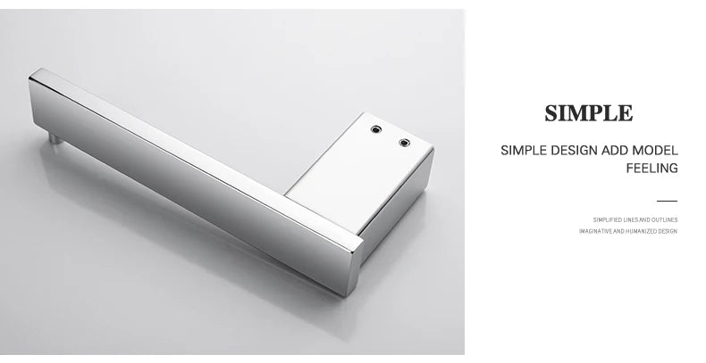 Stainless Steel Bathroom Accessories Wall Shelf Towel Bar Rack Rail Toilet Brush Roll Paper Holder Soap Dish Bathroom Hardware