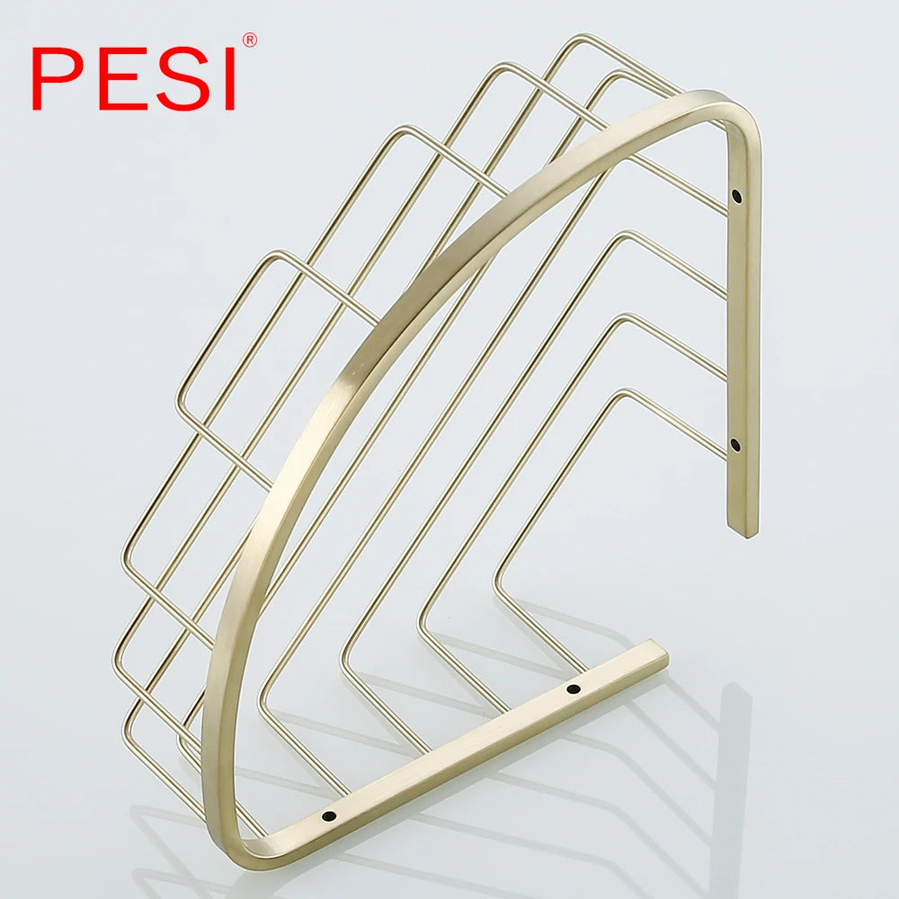 Bathroom Shelf Black Stainless Steel Single Bathroom Shelves Shower Storage Rack Wall Mounted Corner Basket Shampoo Shelf.