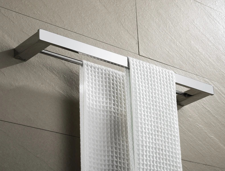 Stainless Steel Bathroom Accessories Wall Shelf Towel Bar Rack Rail Toilet Brush Roll Paper Holder Soap Dish Bathroom Hardware