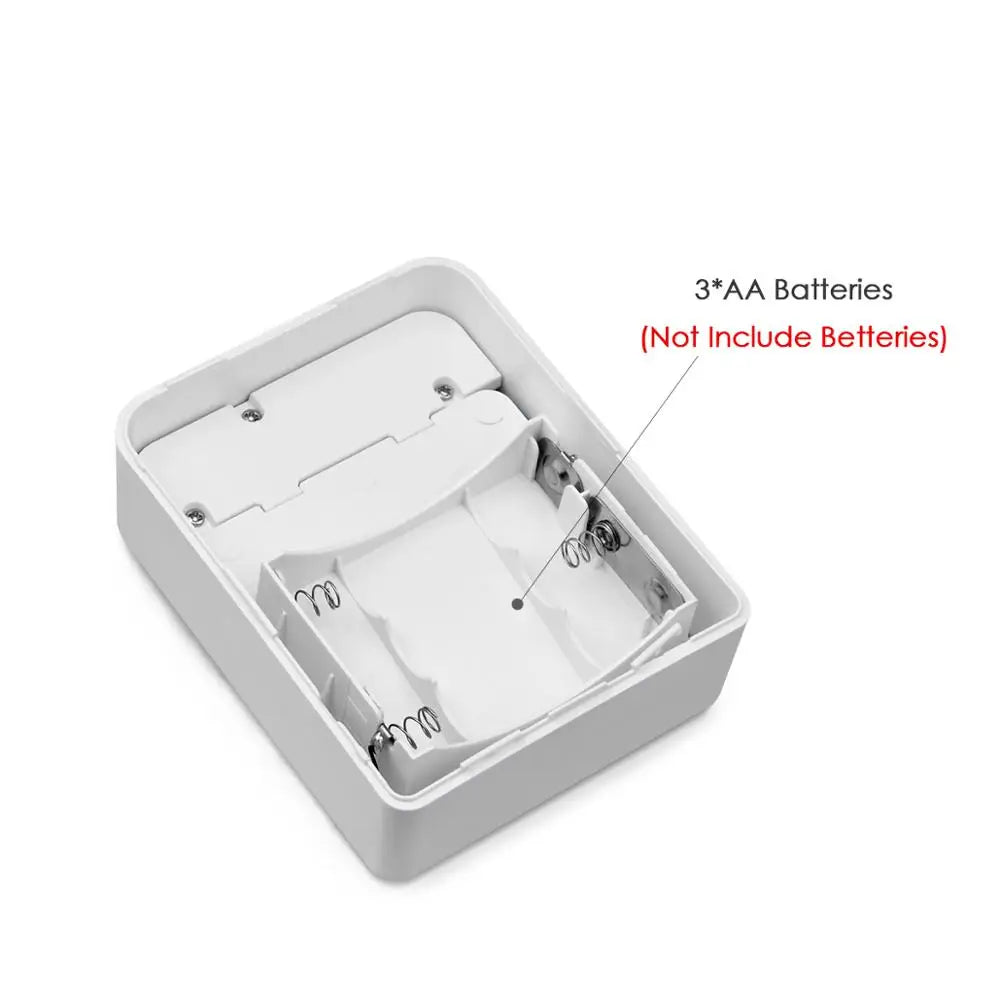 LED Sensor Night light Dual Induction PIR Infrared Motion Sensor lamp Magnetic Wireless Wall lamp Cabinet Stairs Step light