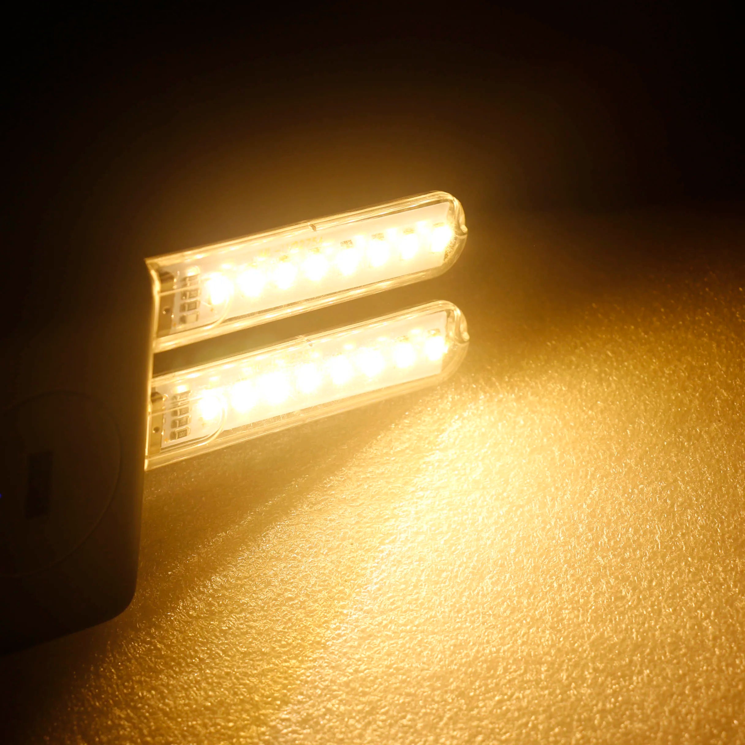 USB LED 3LEDs 8LEDs 24leds Book Lights LED Bulb 5V Power Input White 5000-6500K Warm White 3000-3500K USB Night light