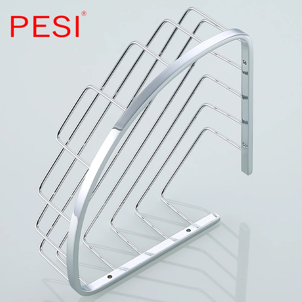 Bathroom Shelf Black Stainless Steel Single Bathroom Shelves Shower Storage Rack Wall Mounted Corner Basket Shampoo Shelf.