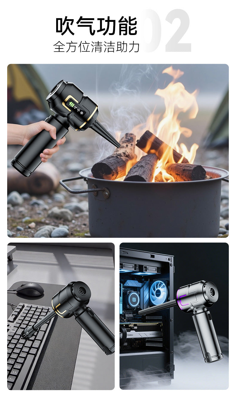 Mi Portable Car Vacuum Cleaner New 998000PA Mini Car Vacuum Cleaner Cordless Powerful for Home Handheld Blower for Car Clean