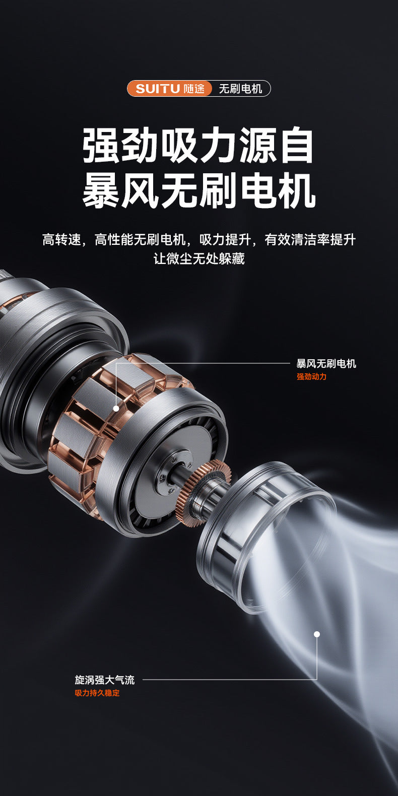 Mi Portable Car Vacuum Cleaner New 998000PA Mini Car Vacuum Cleaner Cordless Powerful for Home Handheld Blower for Car Clean