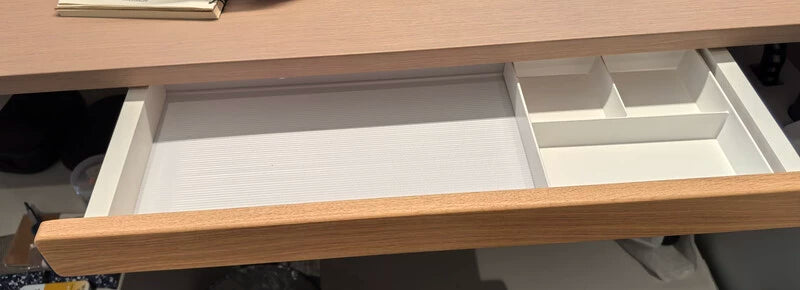 Under Desk Drawer Organizer Pull-pull Wooden Storage Shelf for Study Stationery Storage Solid Wood Office Desk Storage Accessory