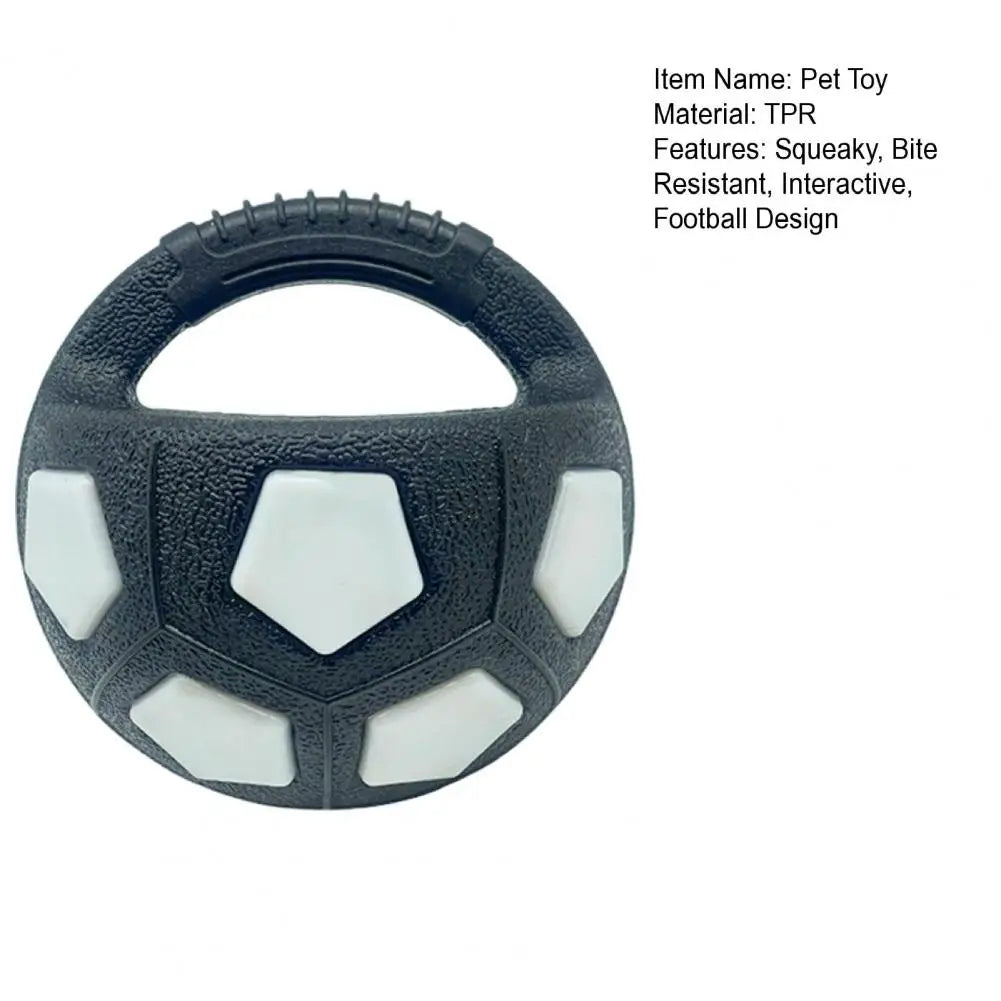 Dog Calming Ball Interactive Football Dog Toy Pets Toss And Fetch Toy with Squeaker Treat Dispensing for Small Medium Large Dogs