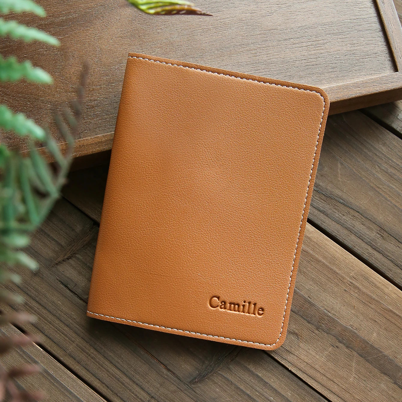 1 PCS Custom Name Passport Holder Personalized Leather Passport Cove Customized Travel Accessories Handmade Passport Holder Gift