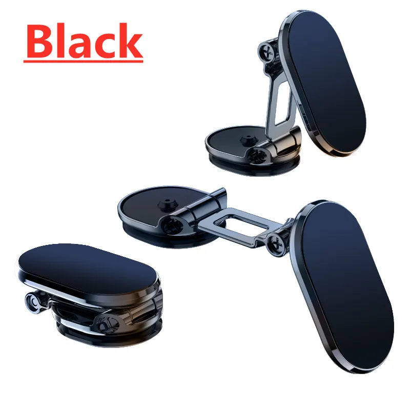 Magnetic Car Phone Holder 360° Rotate Magnet Smartphone Stand Support GPS Foldable Phone Bracket in Car Holder for IPhone Huawei