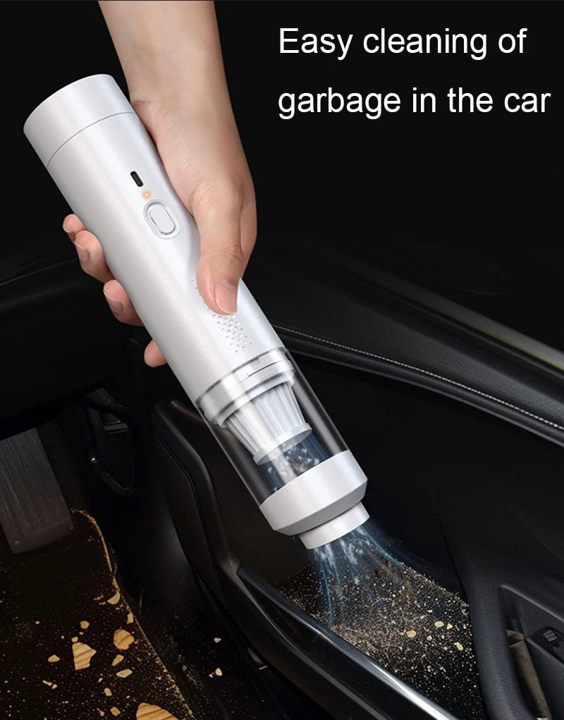 Portable Car Vacuum Cleaner Mini Handheld Wireless Cleaning Machine Home Auto Supplies 19000Pa Brushless motor vacuum cleaner