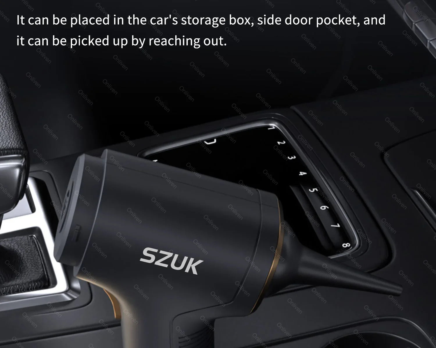 SZUK Mini Wireless Portable Car Mini Vacuum cleaner, High Suction 98000PA,Long Battery, Portable & Easy Clean Cleaning Appliance