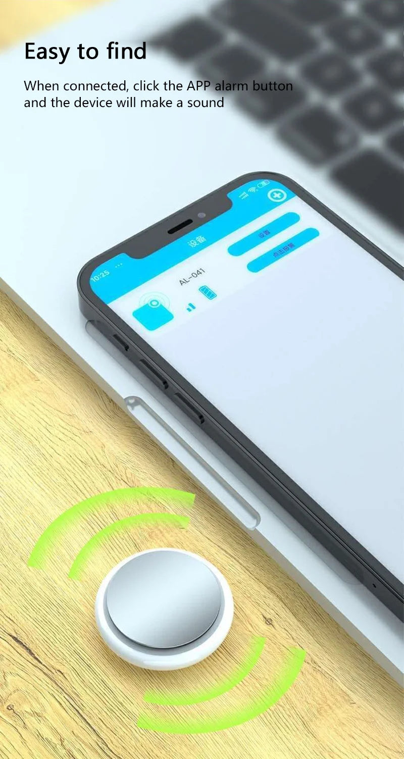 Mini GPS Tracker Bluetooth5.0 Anti-Lost Smart Device Pets Elderly Kid Car Suitcase Wallet Tracking Car Locator For IOS Android