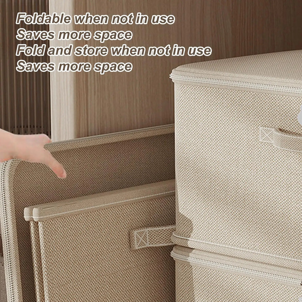 Storage Box with Lock Odor Proof Storage Container Stackable with Handle Locking Organizing Bin Washable Shelf Baskets for Home