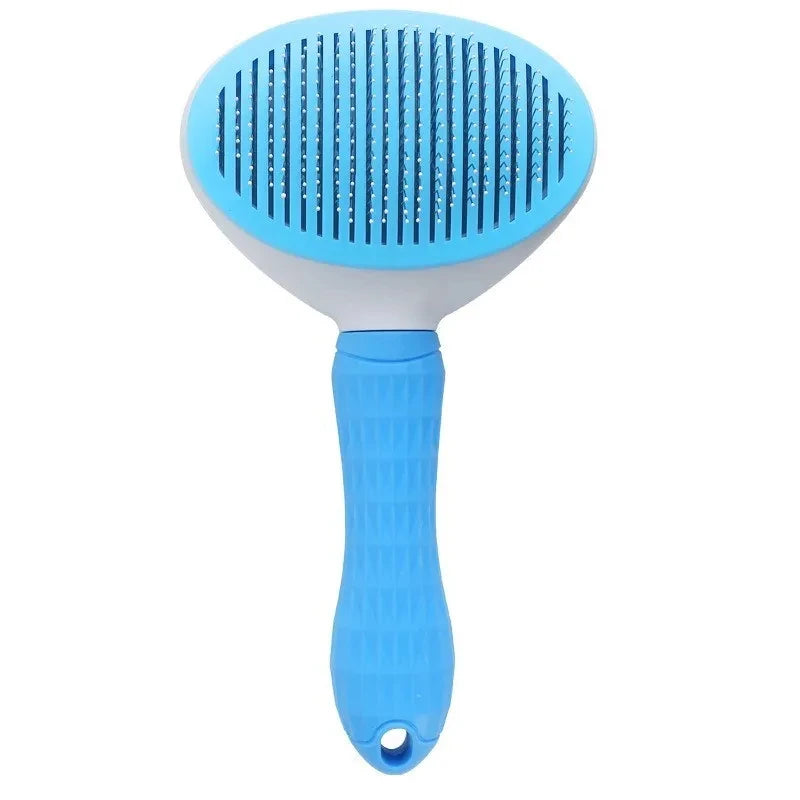 Pet Dog Brush Cat Comb Self Cleaning Pet Hair Remover Brush For Cats Dogs Grooming Tools Pets Dematting Comb Dogs Accessories