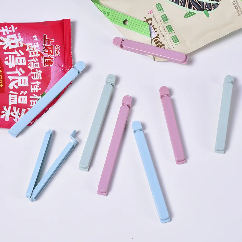 5pcs Large Size Kitchen Food Bag Sealer Clamp Anti-Damp Snack Sealing Clip Plastic Bag Clamp for Food Storage