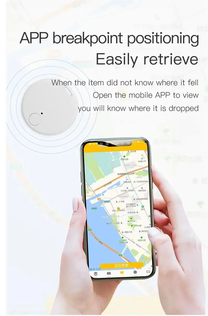 Mini GPS Tracker Bluetooth 5.0 Pet elderly Kids Wallet Tracking Smart Finder Locator Car Locator For IOS Android New 2026