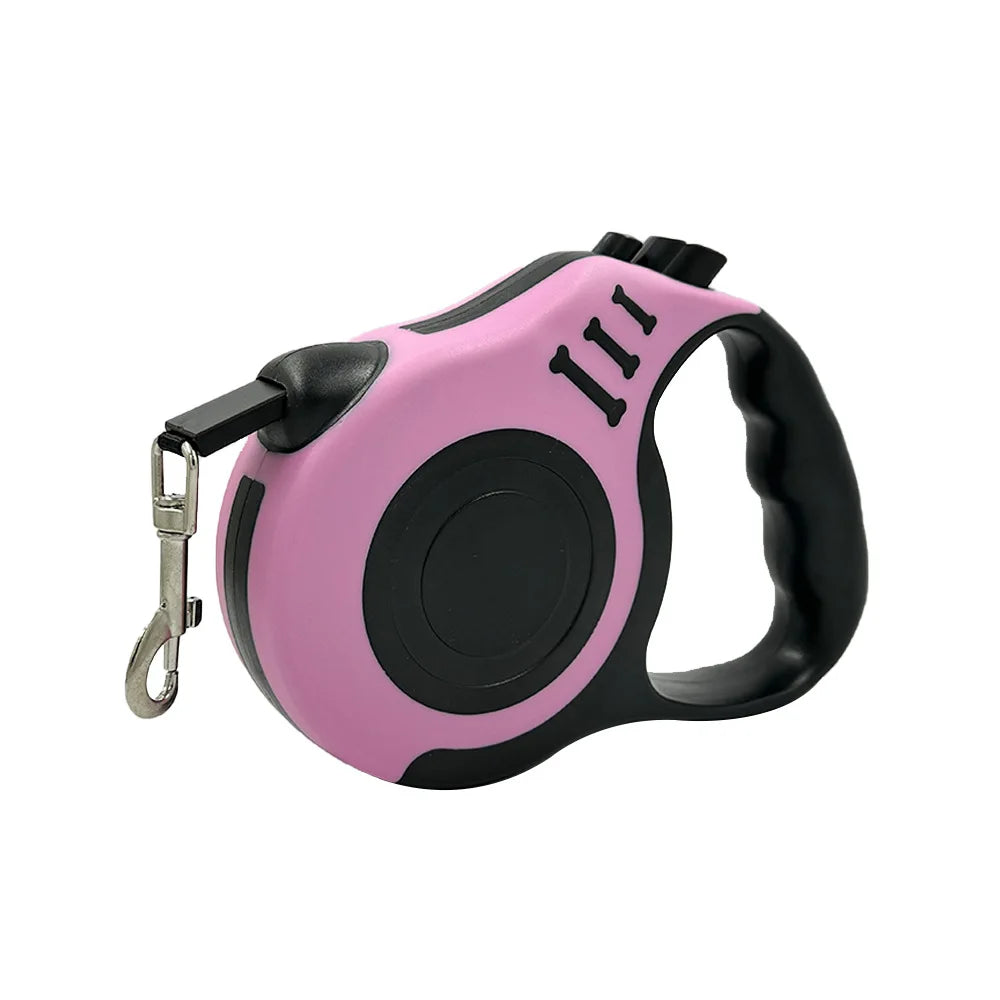 Automatic Retractable Dog Leash 3m/5m Nylon Lead for Small Dogs Cats Durable Puppy Traction Rope for Outdoor