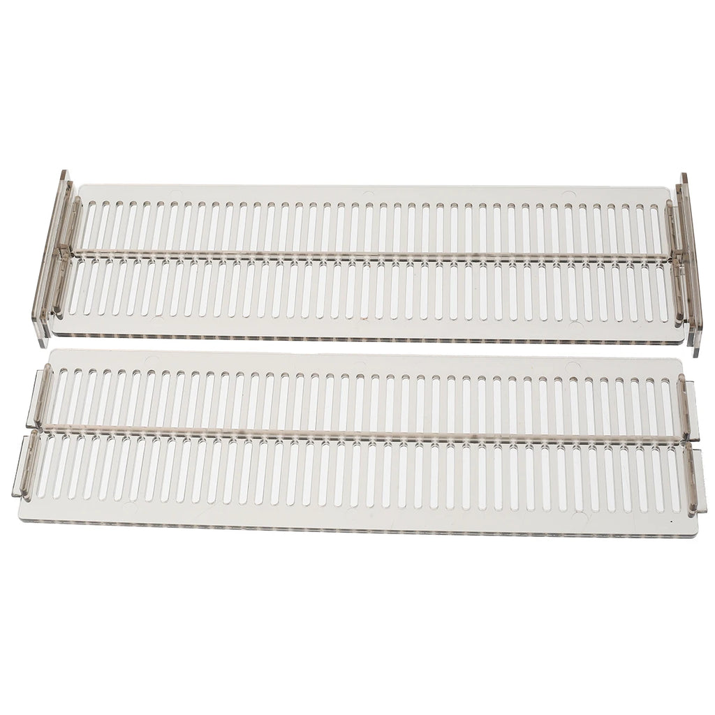 2/4Pcs Adjustable Drawer Organizer Clear Expandable Organizer Household Storage Cabinet Combination DIY Separator for Clothes