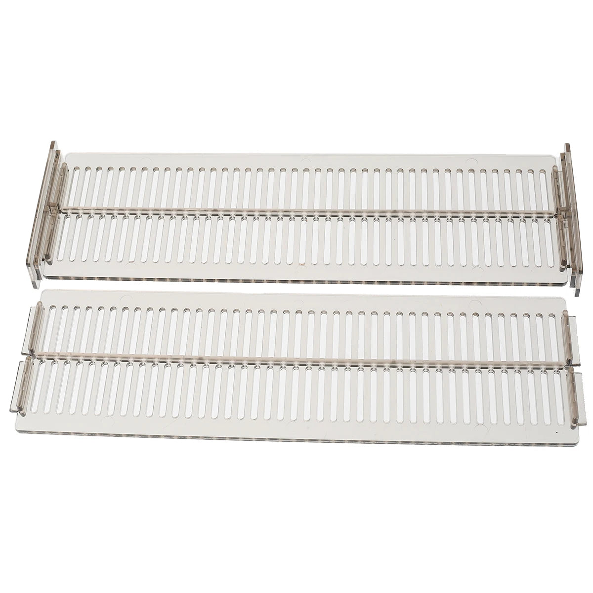 2/4Pcs Adjustable Drawer Organizer Clear Expandable Organizer Household Storage Cabinet Combination DIY Separator for Clothes