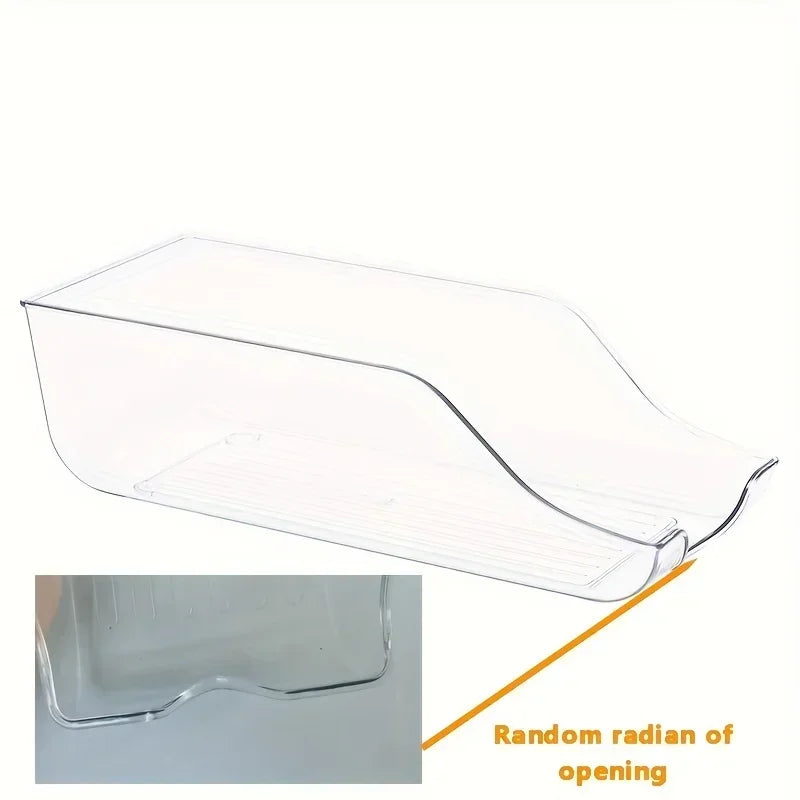 Kitchen Refrigerator Organizer Soda Can Dispenser Fridge Freezer Storage Dispenser Automatic Rolling Pantry Organizer