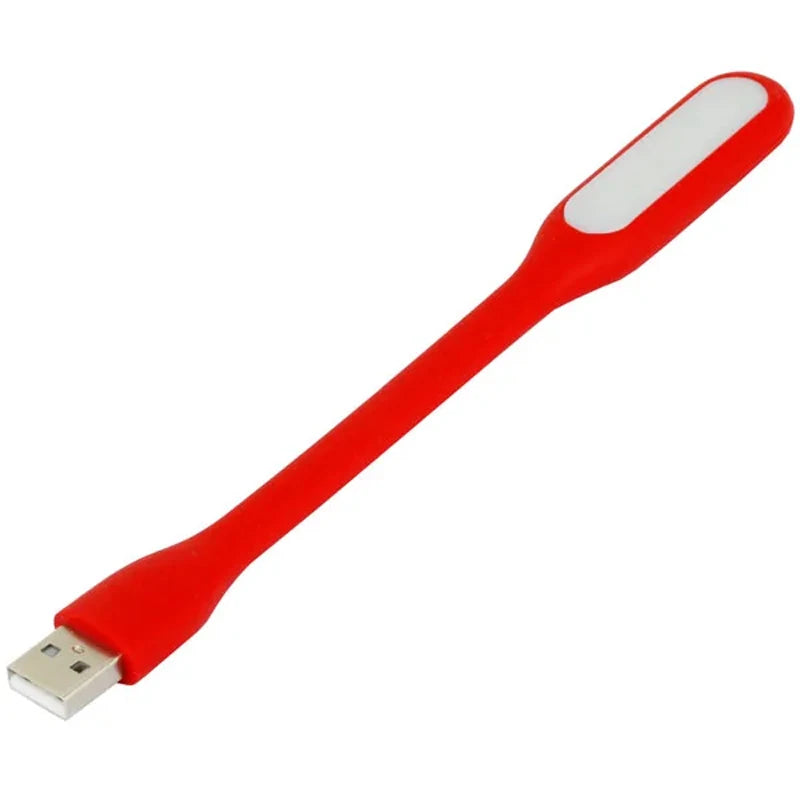 USB LED Light Emergency Lamp Flexible Bendable Reading Book Light Portable Mini Night Light for Power Bank Computer PC Laptop