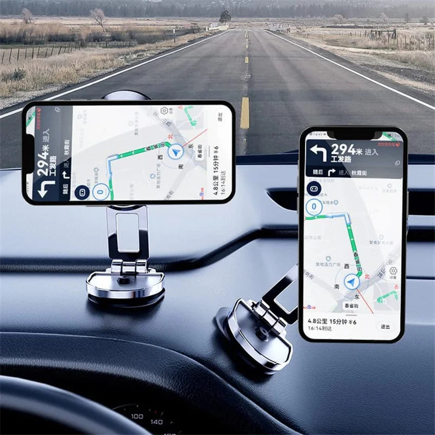Magnetic Car Phone Holder 360° Rotate Magnet Smartphone Stand Support GPS Foldable Phone Bracket in Car Holder for IPhone Huawei