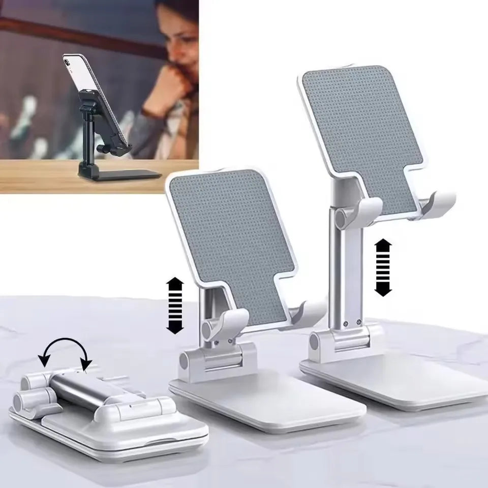 Desk Mobile Phone Holder Stand For IPhone IPad Xiaomi Adjustable Desktop Tablet Holder Universal Table Cell Phone Stand