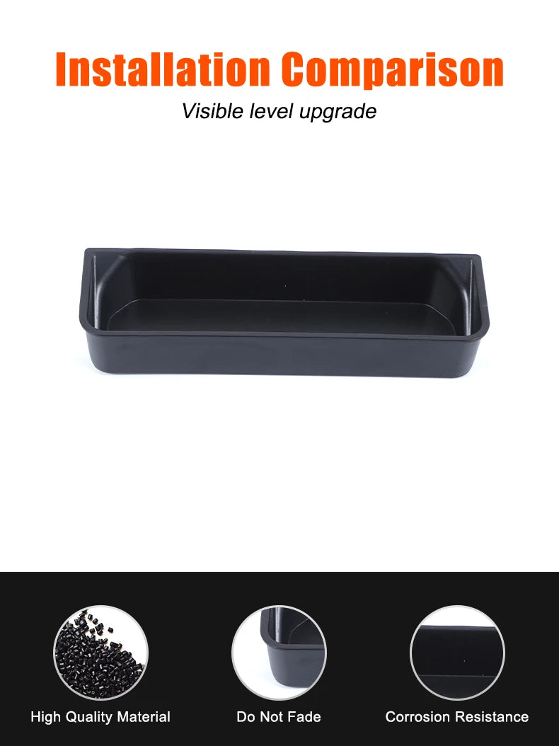 Car Center Console Organizer Tray For Ford Ranger 2023 2024 2025 Interior Accessories Armrest Box Front Storage Box