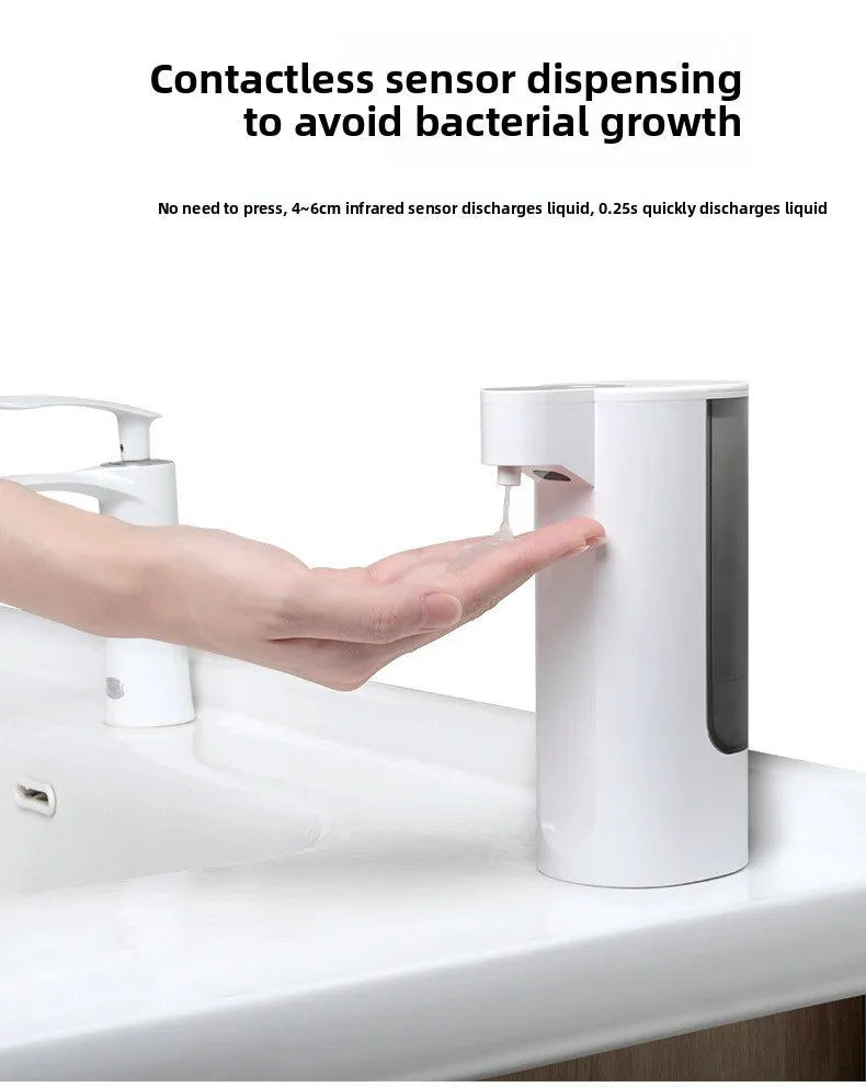 Automatic Sensor Dispenser Hand Sanitizer Dispenser Kitchen Soap Dispenser Wall-mounted Hand Sanitizer Soap Feeder