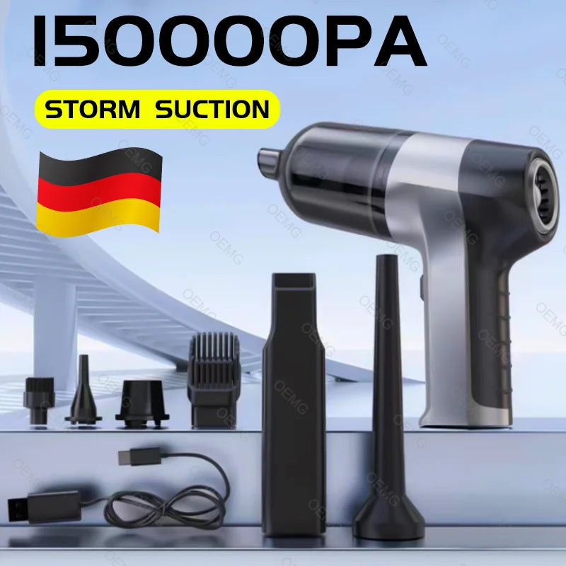 Car Mounted Household Small Mini Blowing And Suction Integrated Portable Handheld Wireless Car Specific Vacuum Cleaner