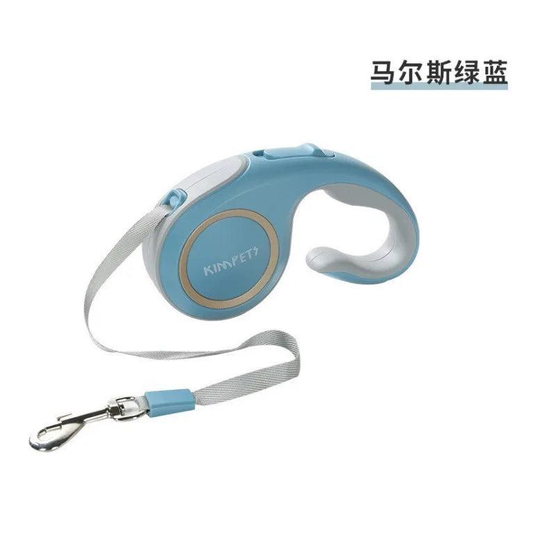 Tangle Free Retractable Dog Leash with Anti-Pull Lock 3M 5M Auto Reel Leash Lightweight and Durable for Cats and Small Dogs 펫