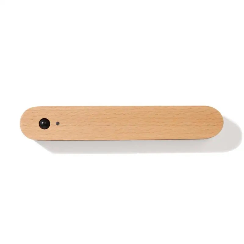 LED PIR Motion Sensor Night Light Bedroom Wooden Lamps Home Decor Magnetic Key Holder Cabinet Door Hanging Lamp USB Rechargeable