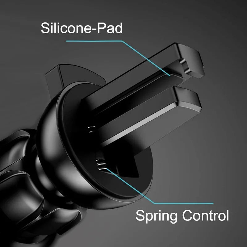 Car Phone Holder 360 Degree Rotation Universal Air Vent Mobile Phone Holder in Car Support for 4.7-7.2inch Telephone Car Stand