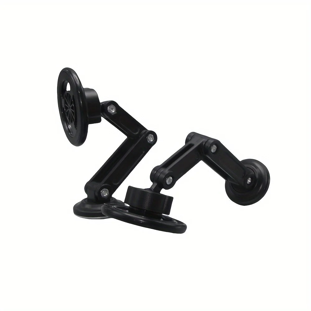 1 Universal Car Phone Holder, Magnetic Wall Mount, Rotating Design, Waterproof PC Material, Compatible with All Smartphones.