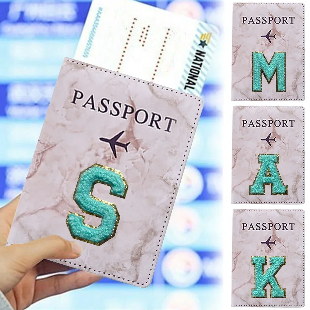 Passport Holder Passport Case Travel Waterproof Passport Protective Cover Embroidery Pattern Holder Air Plan Travel Accessories