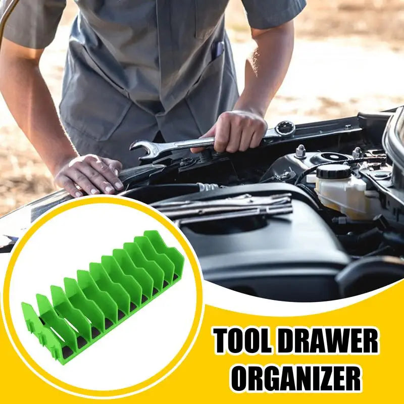 Practical plier organizer rack Holds up to ten pliers Drawer Toolbox Sturdy Pliers Tool Organizer Storage Rack Space-Saving