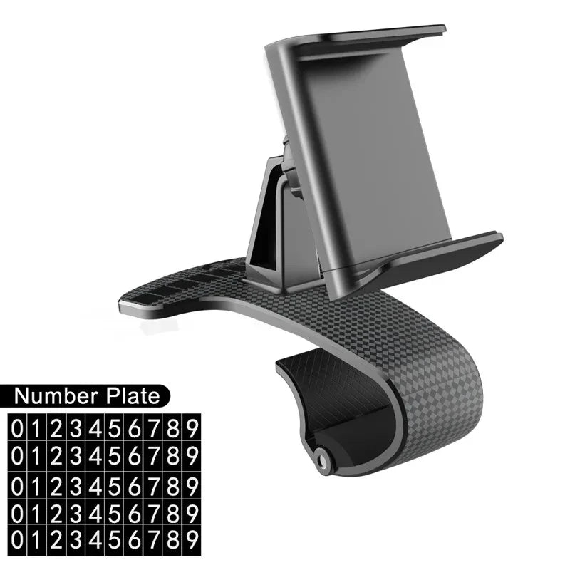 Car Holder For Phone Car Dashboard Clip Mount Mobile Cell Stand Smartphone GPS Support For iPhone 12 11 Xiaomi Redmi Huawei