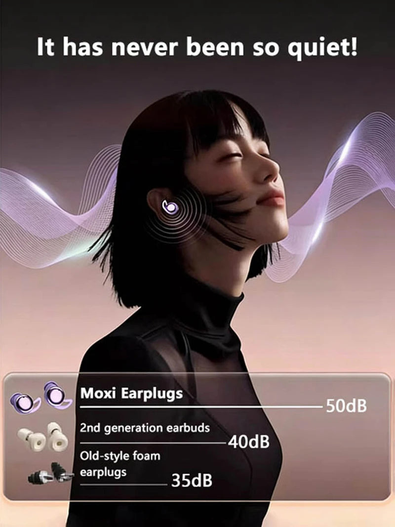 Sleep Bluetooth Earbuds ANC Noise Cancelling with Translation In-Ear Headphones Portable Charging LED Display for Travel Work