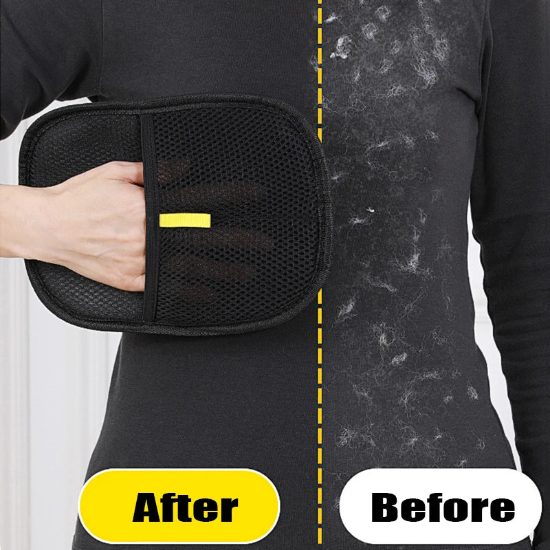 Pet Grooming Gloves Pet Hair Remover Static Dedusting Brush Removing Dog Cat Hair From Sofa Carpet Clothes Gloves Dog Supplies