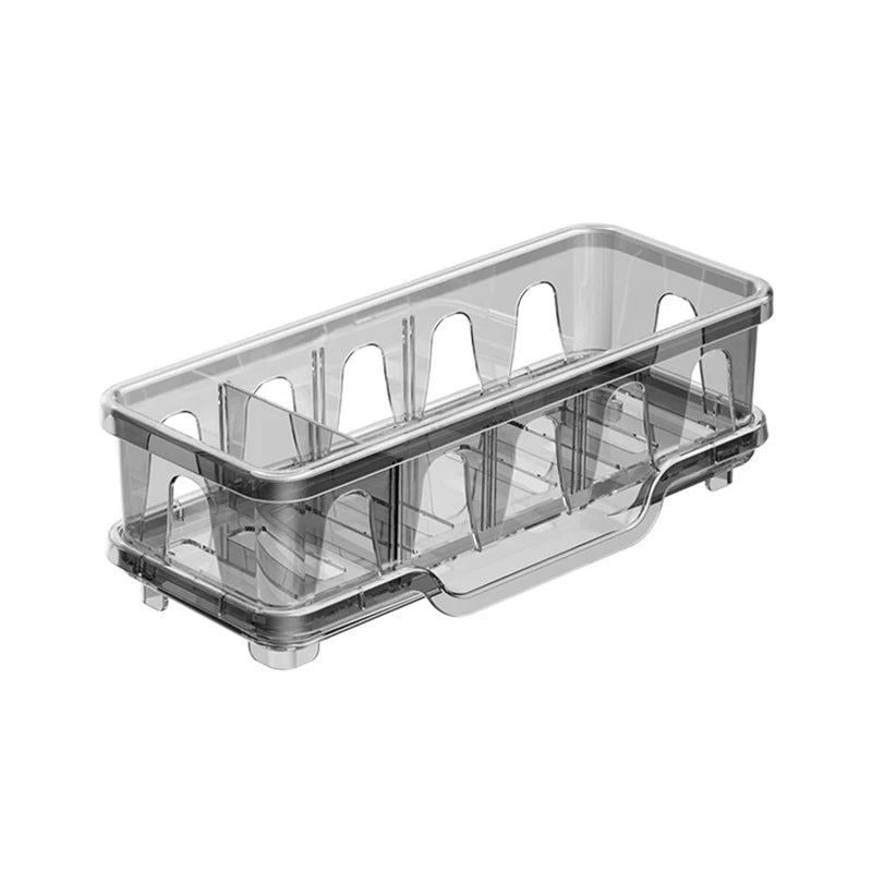 1Pcs Kitchen Sink Caddy Organizer Sink Dish Sponge Holder Drain Rack Kitchen Bathroom Shampoo Soap Storage Shelf