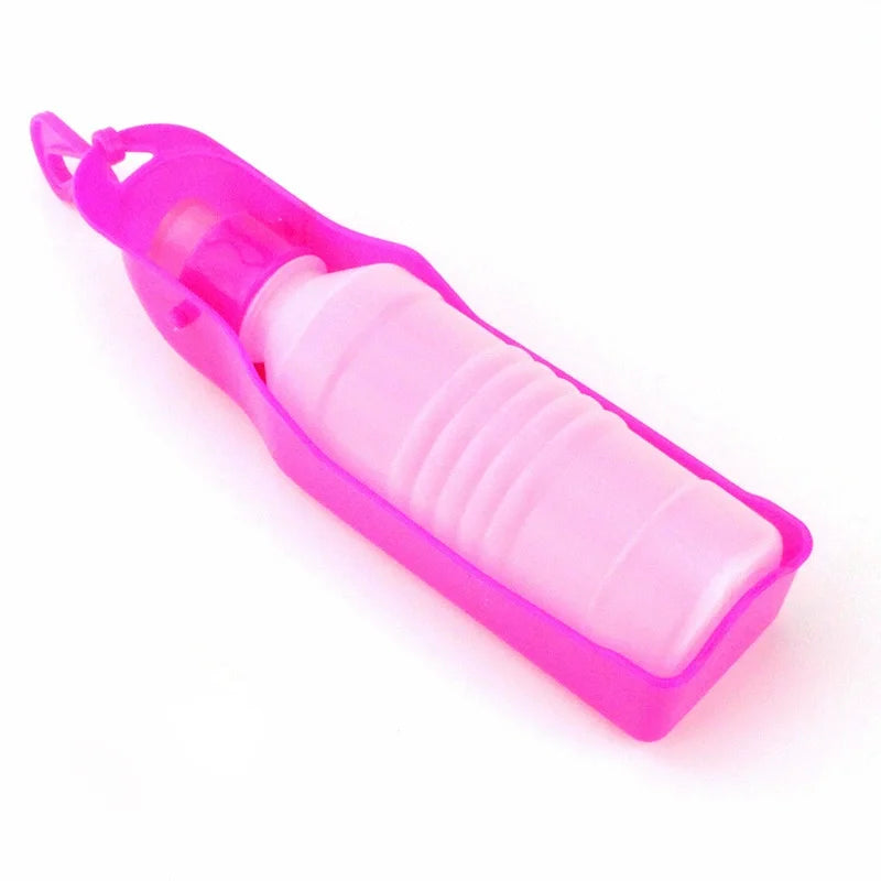 Outdoor Portable Pet Water Bottle Foldable Leakproof Travel Water Dispenser Feeding Cup For Dogs Cats Walking Hiking Supplies