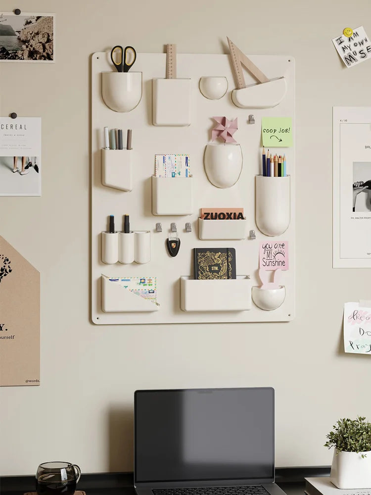 Wall Holder Offices Kitchens Organizer Desktop Shelf Wall Storage Rack Organiser For Workshops Bathrooms Children's Rooms