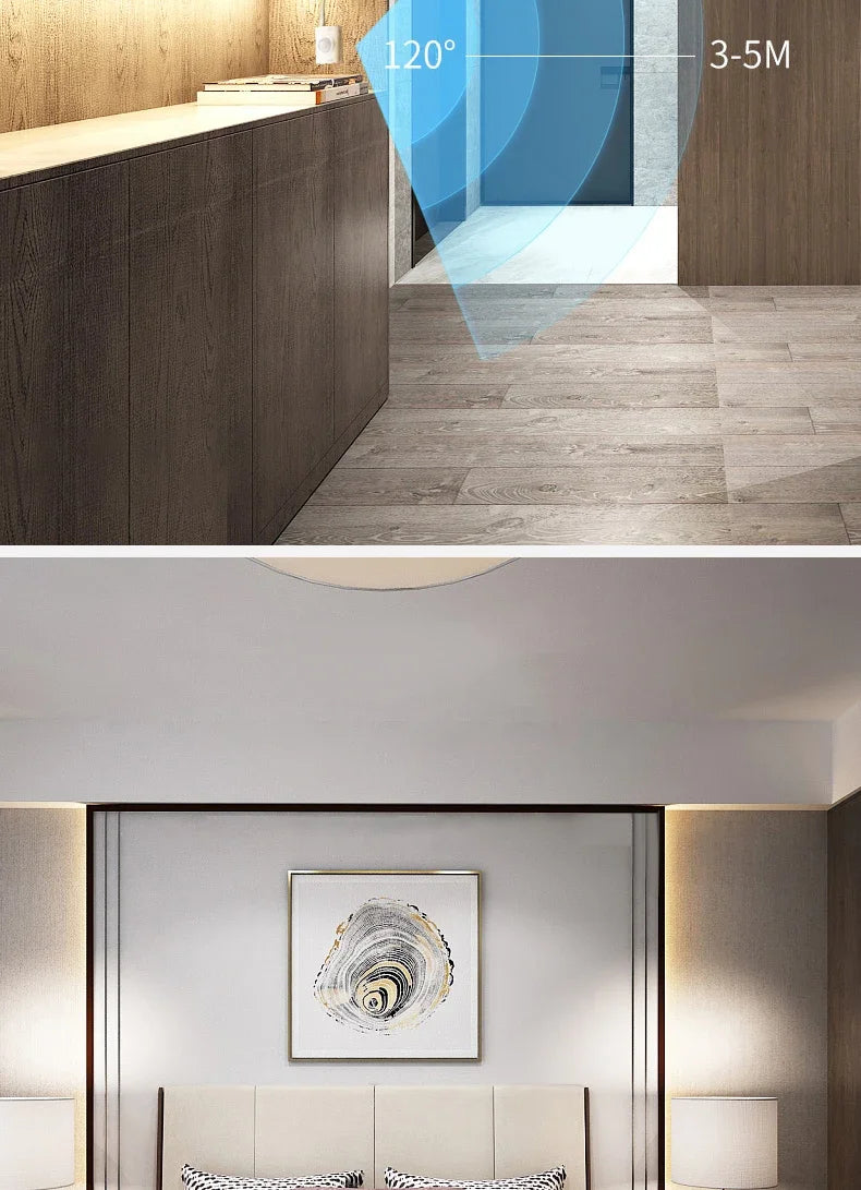 LED Motion Sensor Light LED Light Strip Cabinet Strip Lighting AAA Battery Waterproof for Kitchen Wardrobe Cabinet Pantry Closet