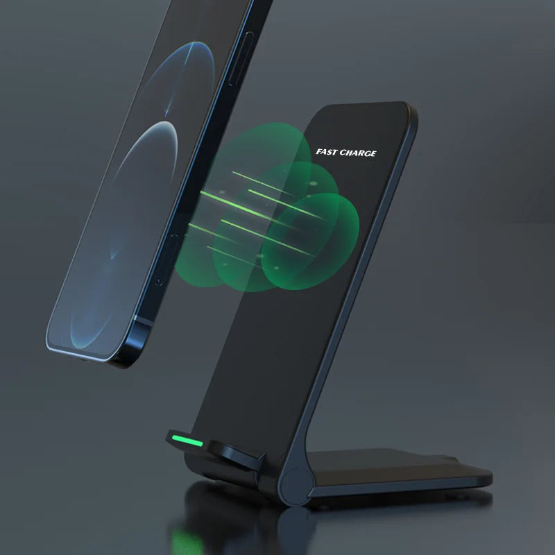 30w Wireless Charger For TCL 20 Motorola Edge 30 Ultra Ulefone Power 5 Macsafe Type C Induction Fast Wireless Charging Station