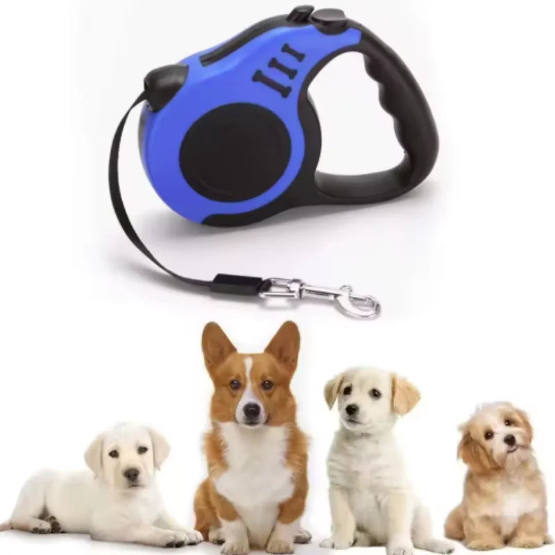 Automatic Retractable Dog Leash for Small Dogs And Cats Durable Nylon Lead with Traction Rope for Outdoor Travel And Walking